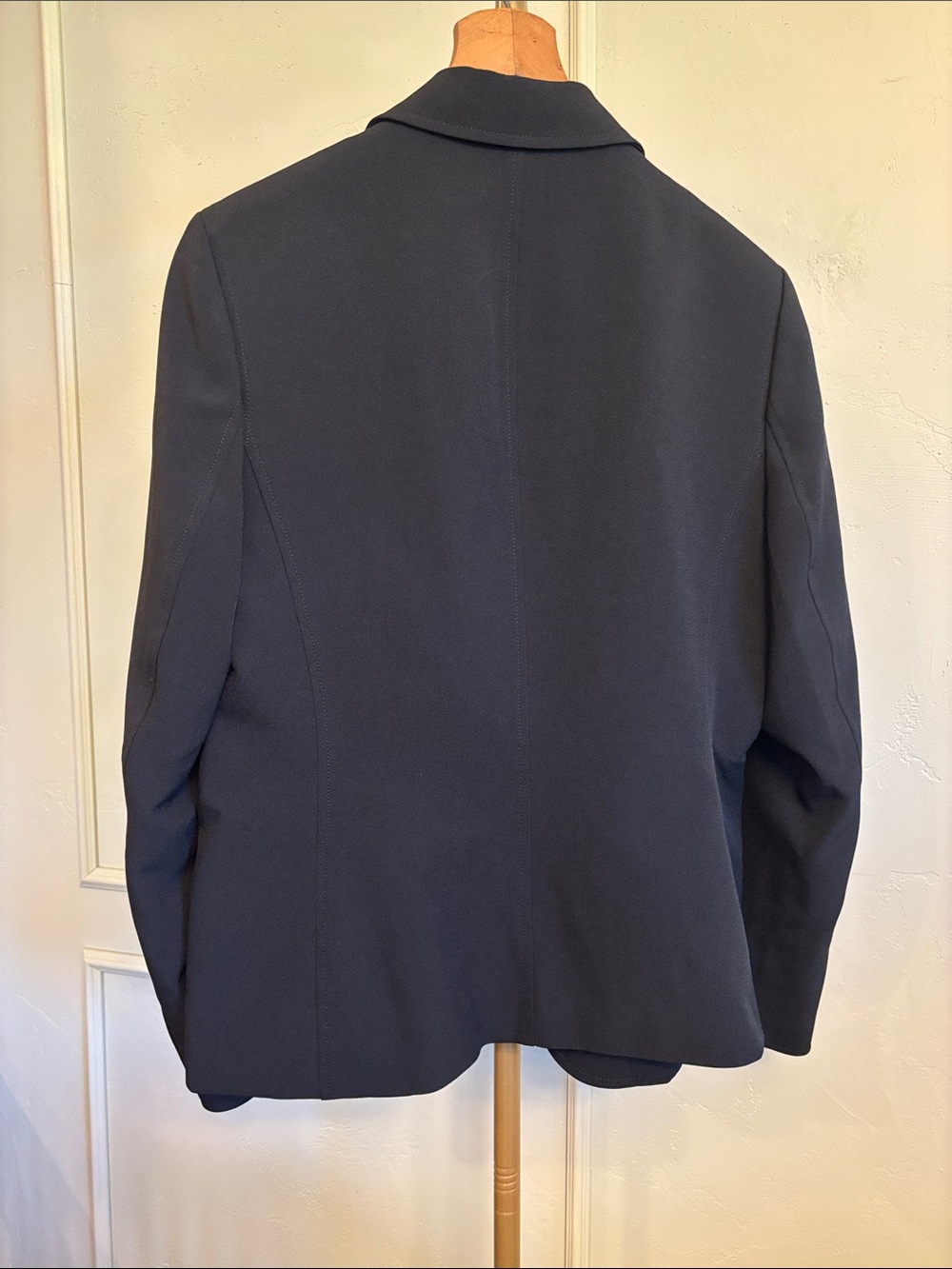 Anne Klein Black Blazer - Executive Collection Two-Button Tailored MSRP $280 - Picture 3 of 3